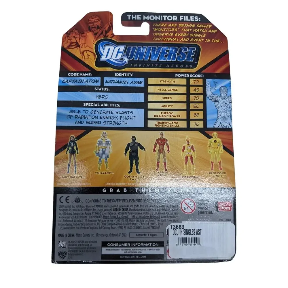 DC Universe - Crisis - Captain Atom Action Figure 2009